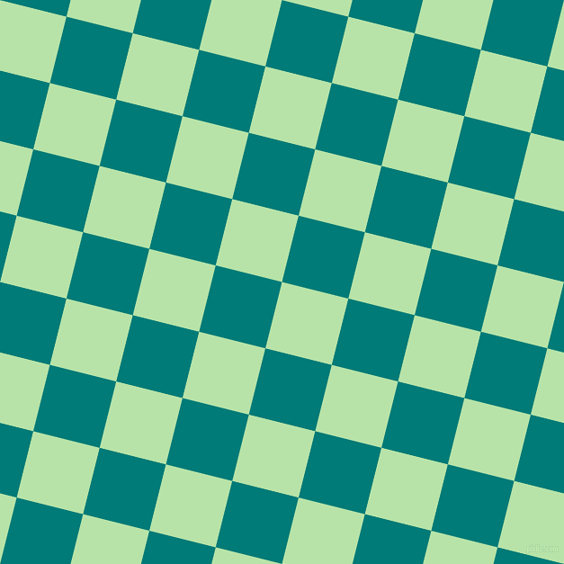 76/166 degree angle diagonal checkered chequered squares checker pattern checkers background, 76 pixel square size, , Madang and Surfie Green checkers chequered checkered squares seamless tileable