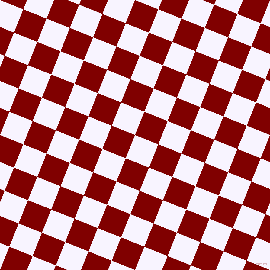 68/158 degree angle diagonal checkered chequered squares checker pattern checkers background, 83 pixel square size, Magnolia and Maroon checkers chequered checkered squares seamless tileable
