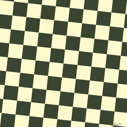 84/174 degree angle diagonal checkered chequered squares checker pattern checkers background, 46 pixel square size, , Mallard and Lemon Chiffon checkers chequered checkered squares seamless tileable