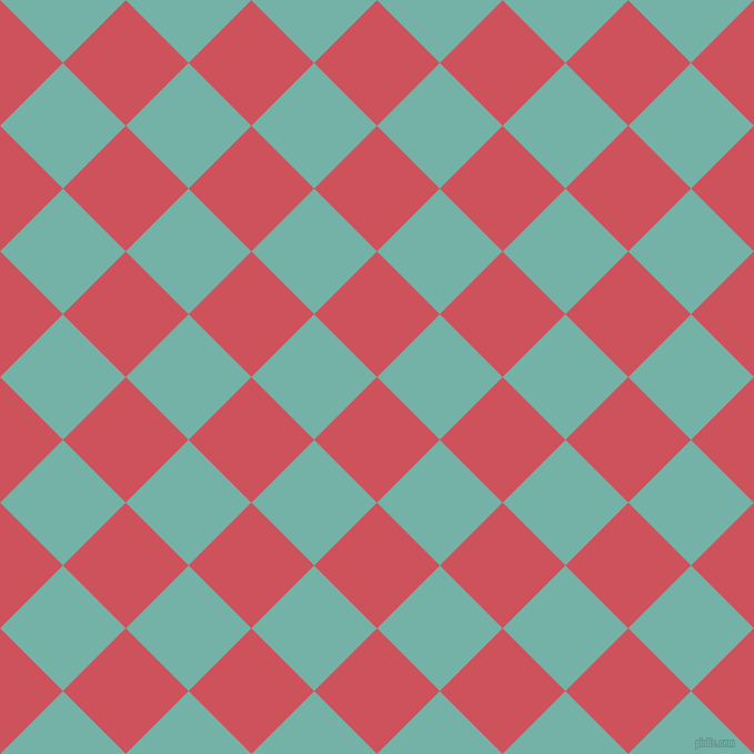 45/135 degree angle diagonal checkered chequered squares checker pattern checkers background, 80 pixel square size, Mandy and Gulf Stream checkers chequered checkered squares seamless tileable