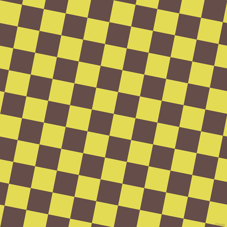 79/169 degree angle diagonal checkered chequered squares checker pattern checkers background, 77 pixel square size, Manz and Congo Brown checkers chequered checkered squares seamless tileable