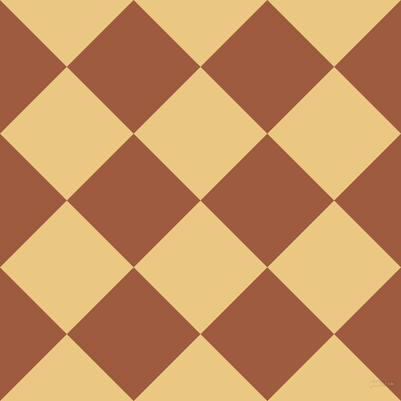 45/135 degree angle diagonal checkered chequered squares checker pattern checkers background, 136 pixel squares size, , Marzipan and Sepia checkers chequered checkered squares seamless tileable
