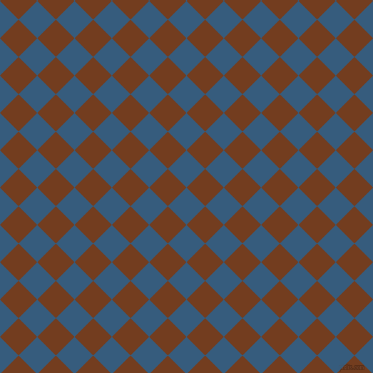 45/135 degree angle diagonal checkered chequered squares checker pattern checkers background, 37 pixel squares size, Matisse and Peru Tan checkers chequered checkered squares seamless tileable