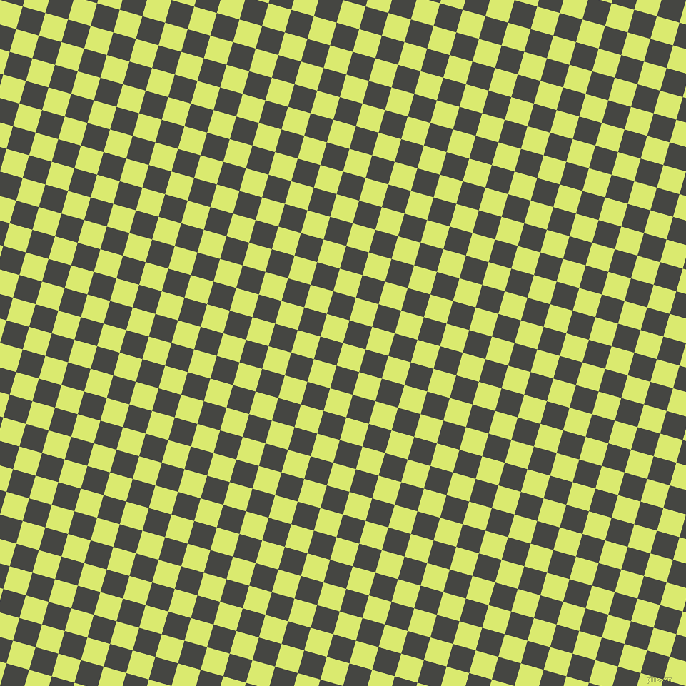 74/164 degree angle diagonal checkered chequered squares checker pattern checkers background, 33 pixel square size, Mindaro and Tuatara checkers chequered checkered squares seamless tileable