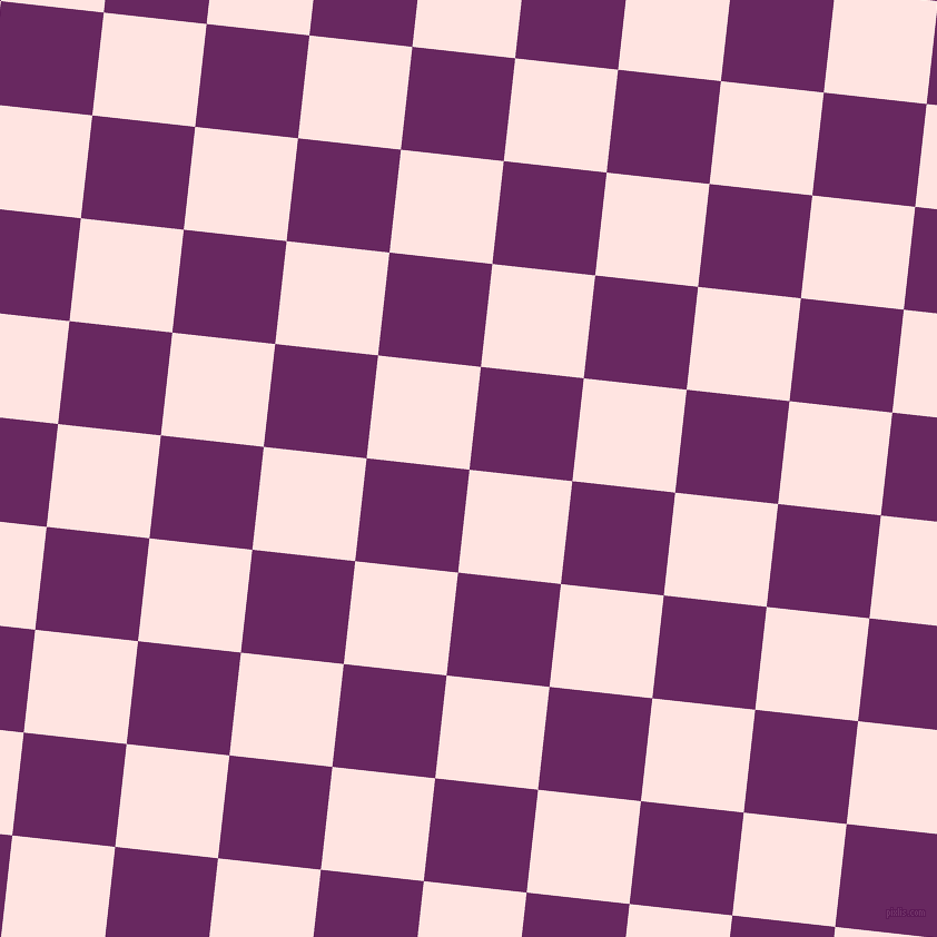 84/174 degree angle diagonal checkered chequered squares checker pattern checkers background, 93 pixel square size, , Misty Rose and Palatinate Purple checkers chequered checkered squares seamless tileable
