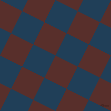 63/153 degree angle diagonal checkered chequered squares checker pattern checkers background, 99 pixel squares size, Moccaccino and Regal Blue checkers chequered checkered squares seamless tileable