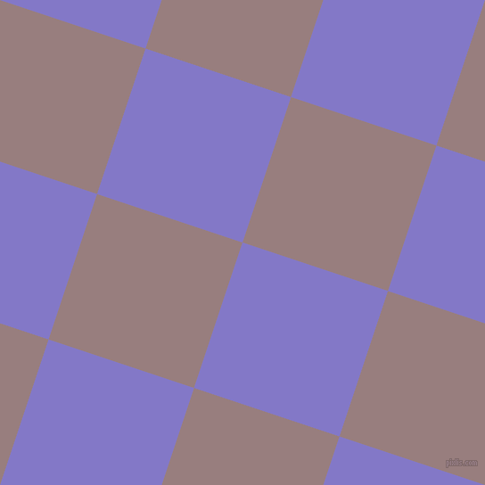 72/162 degree angle diagonal checkered chequered squares checker pattern checkers background, 172 pixel squares size, , Moody Blue and Opium checkers chequered checkered squares seamless tileable