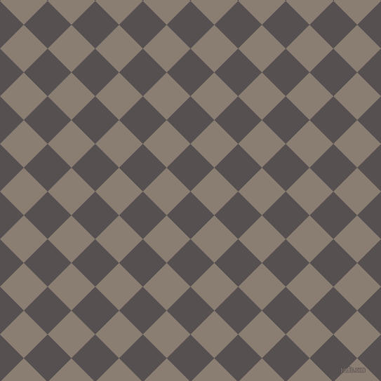 45/135 degree angle diagonal checkered chequered squares checker pattern checkers background, 48 pixel squares size, , Mortar and Americano checkers chequered checkered squares seamless tileable