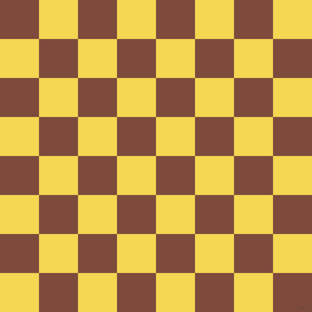checkered chequered squares checkers background checker pattern, 128 pixel square size, , Nutmeg and Energy Yellow checkers chequered checkered squares seamless tileable
