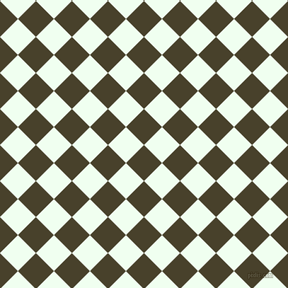 45/135 degree angle diagonal checkered chequered squares checker pattern checkers background, 36 pixel squares size, , Onion and Honeydew checkers chequered checkered squares seamless tileable