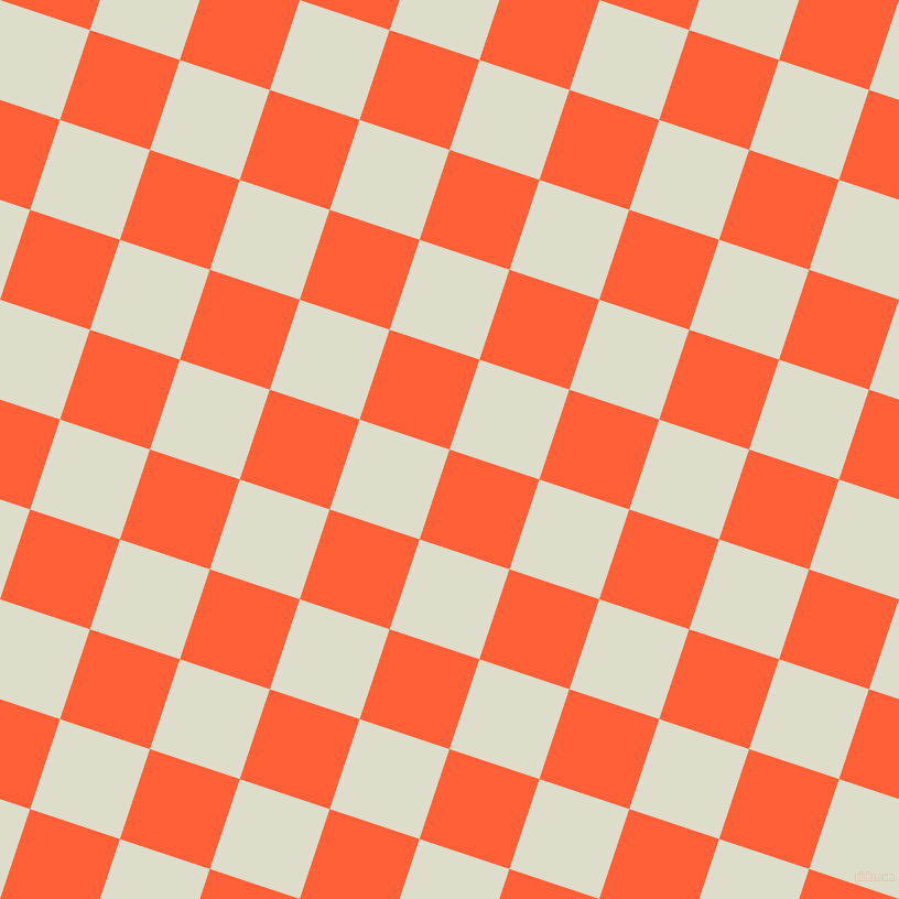 72/162 degree angle diagonal checkered chequered squares checker pattern checkers background, 86 pixel squares size, , Outrageous Orange and Green White checkers chequered checkered squares seamless tileable