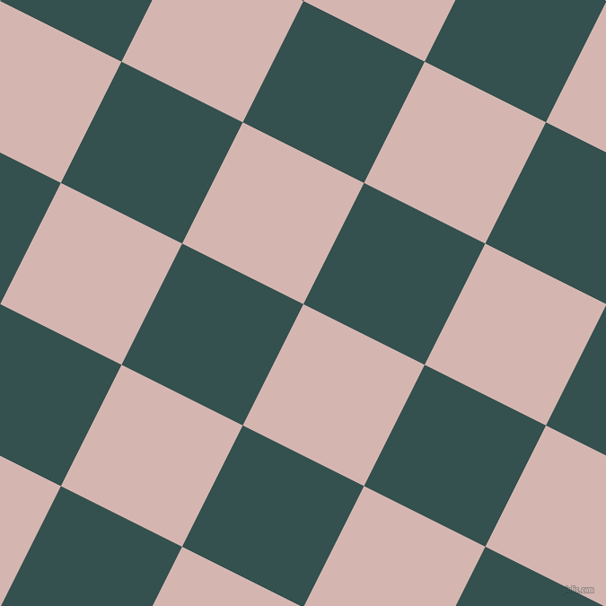 63/153 degree angle diagonal checkered chequered squares checker pattern checkers background, 151 pixel square size, Oyster Pink and Blue Dianne checkers chequered checkered squares seamless tileable