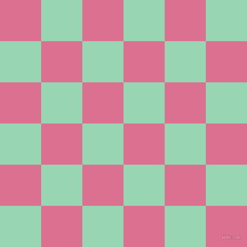 checkered chequered squares checkers background checker pattern, 80 pixel squares size, , Pale Violet Red and Vista Blue checkers chequered checkered squares seamless tileable