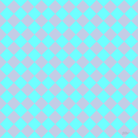 45/135 degree angle diagonal checkered chequered squares checker pattern checkers background, 34 pixel square size, , Periwinkle and Baby Blue checkers chequered checkered squares seamless tileable