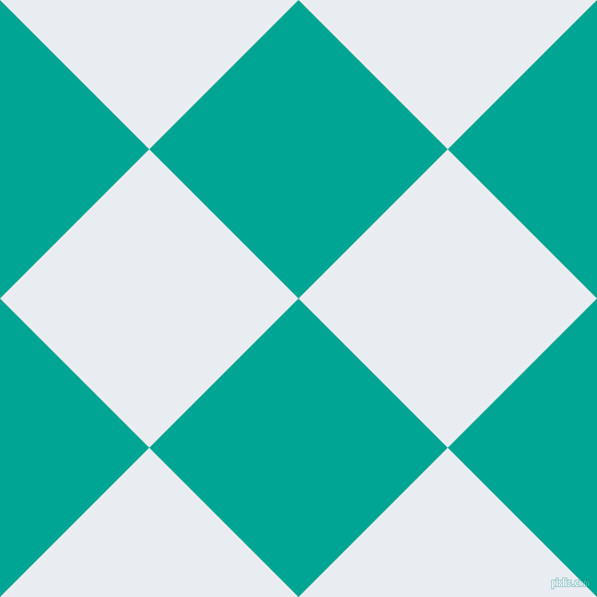 45/135 degree angle diagonal checkered chequered squares checker pattern checkers background, 193 pixel squares size, Persian Green and Solitude checkers chequered checkered squares seamless tileable