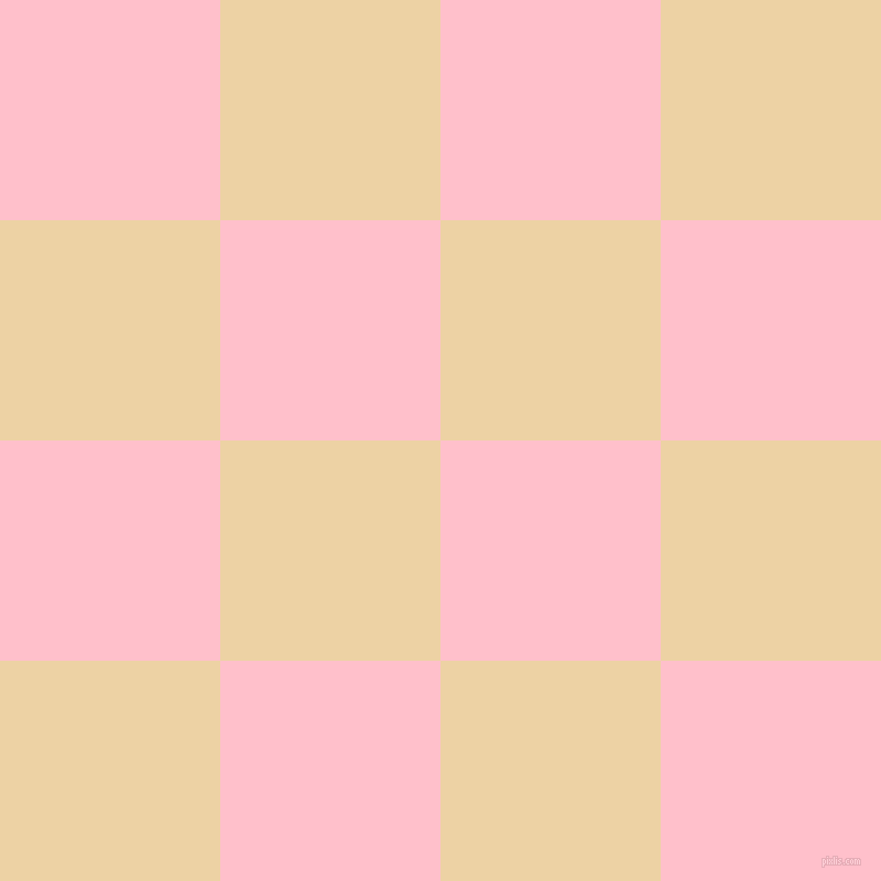 checkered chequered squares checkers background checker pattern, 200 pixel squares size, , Pink and Dairy Cream checkers chequered checkered squares seamless tileable
