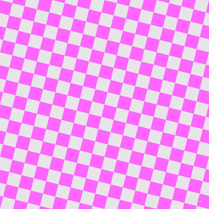 76/166 degree angle diagonal checkered chequered squares checker pattern checkers background, 26 pixel square size, , Pink Flamingo and White Lilac checkers chequered checkered squares seamless tileable