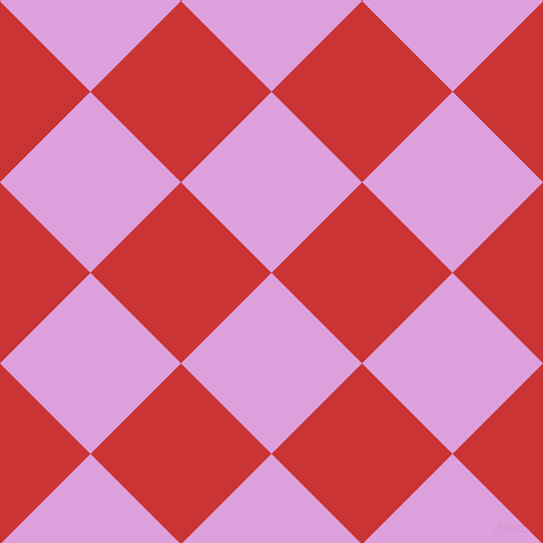 45/135 degree angle diagonal checkered chequered squares checker pattern checkers background, 141 pixel squares size, , Plum and Mahogany checkers chequered checkered squares seamless tileable