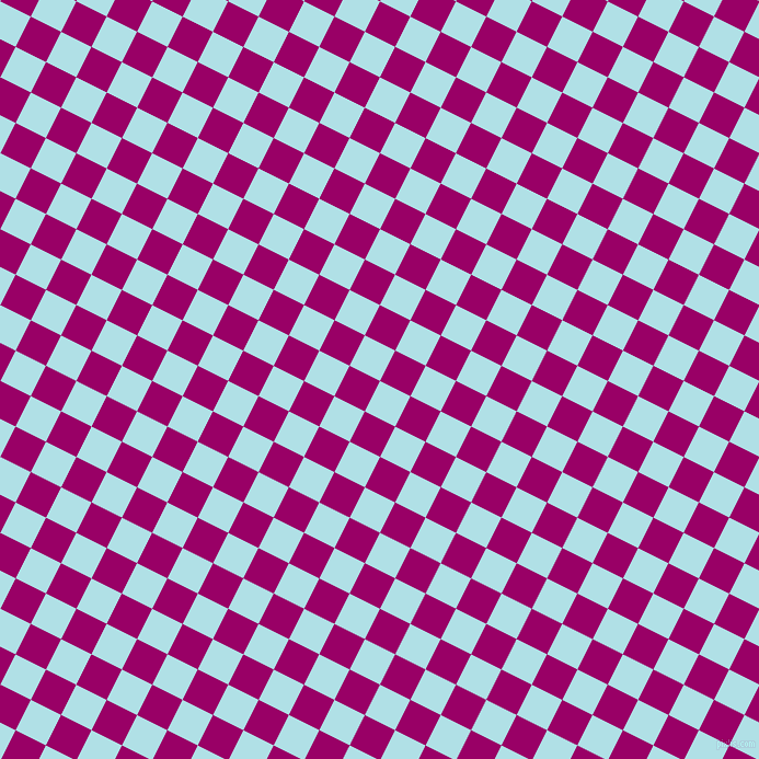 63/153 degree angle diagonal checkered chequered squares checker pattern checkers background, 31 pixel square size, , Powder Blue and Eggplant checkers chequered checkered squares seamless tileable