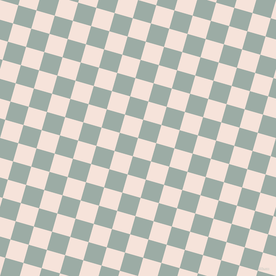 74/164 degree angle diagonal checkered chequered squares checker pattern checkers background, 62 pixel squares size, , Provincial Pink and Tower Grey checkers chequered checkered squares seamless tileable