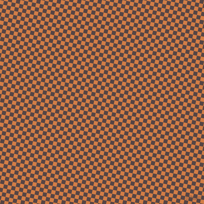 79/169 degree angle diagonal checkered chequered squares checker pattern checkers background, 8 pixel square size, , Raw Sienna and Woody Brown checkers chequered checkered squares seamless tileable