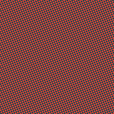 67/157 degree angle diagonal checkered chequered squares checker pattern checkers background, 6 pixel squares size, , Red Orange and Sherpa Blue checkers chequered checkered squares seamless tileable