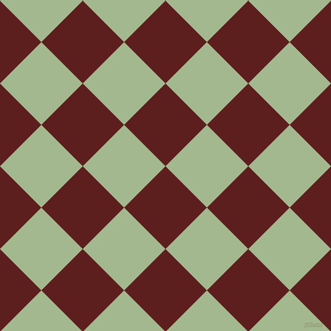 45/135 degree angle diagonal checkered chequered squares checker pattern checkers background, 116 pixel squares size, , Red Oxide and Norway checkers chequered checkered squares seamless tileable
