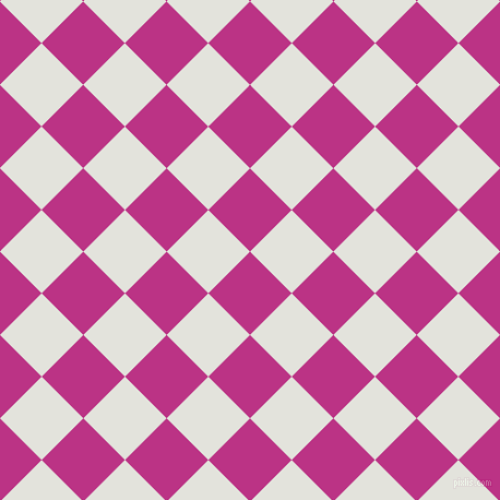 45/135 degree angle diagonal checkered chequered squares checker pattern checkers background, 54 pixel squares size, , Red Violet and Snow Drift checkers chequered checkered squares seamless tileable