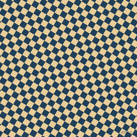 59/149 degree angle diagonal checkered chequered squares checker pattern checkers background, 19 pixel square size, , Regal Blue and Chamois checkers chequered checkered squares seamless tileable