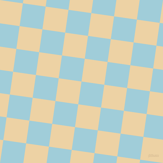 82/172 degree angle diagonal checkered chequered squares checker pattern checkers background, 78 pixel squares size, , Regent St Blue and Dairy Cream checkers chequered checkered squares seamless tileable