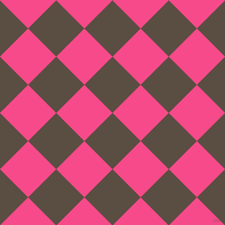 45/135 degree angle diagonal checkered chequered squares checker pattern checkers background, 136 pixel square size, , Rock and French Rose checkers chequered checkered squares seamless tileable