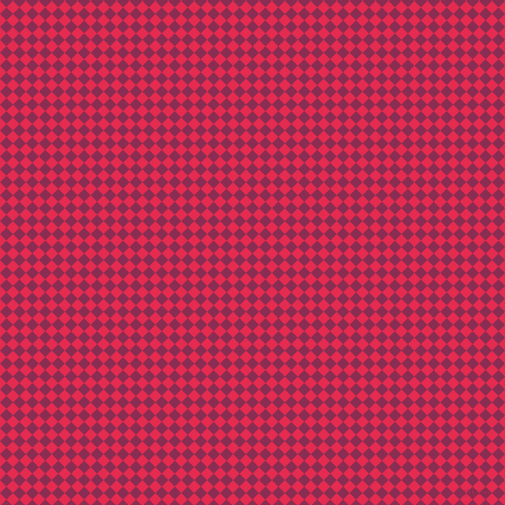 45/135 degree angle diagonal checkered chequered squares checker pattern checkers background, 13 pixel square size, , Rose Bud Cherry and Amaranth checkers chequered checkered squares seamless tileable