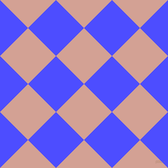 45/135 degree angle diagonal checkered chequered squares checker pattern checkers background, 139 pixel square size, , Rose and Neon Blue checkers chequered checkered squares seamless tileable