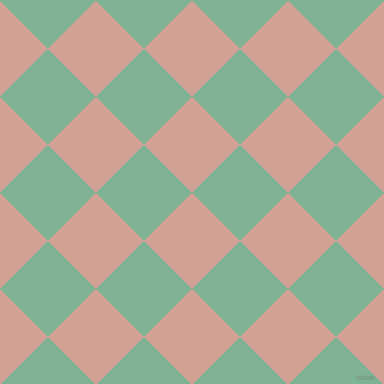 45/135 degree angle diagonal checkered chequered squares checker pattern checkers background, 136 pixel squares size, , Rose and Padua checkers chequered checkered squares seamless tileable