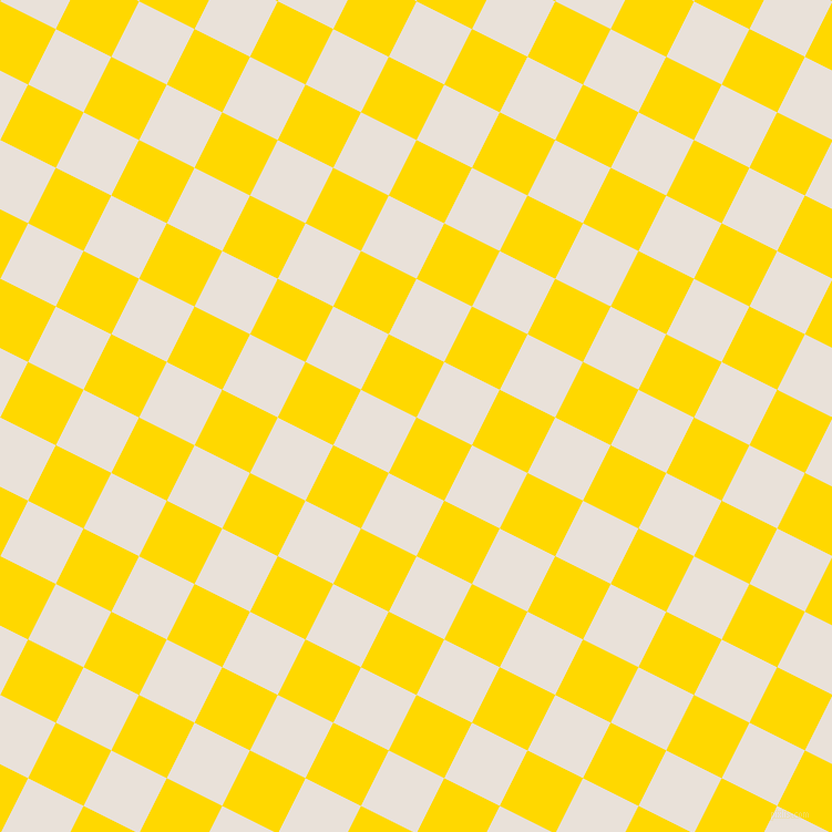 63/153 degree angle diagonal checkered chequered squares checker pattern checkers background, 56 pixel squares size, , School Bus Yellow and Spring Wood checkers chequered checkered squares seamless tileable