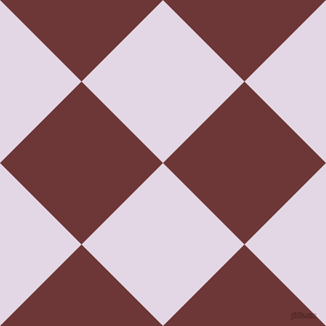 45/135 degree angle diagonal checkered chequered squares checker pattern checkers background, 164 pixel square size, , Snuff and Sanguine Brown checkers chequered checkered squares seamless tileable