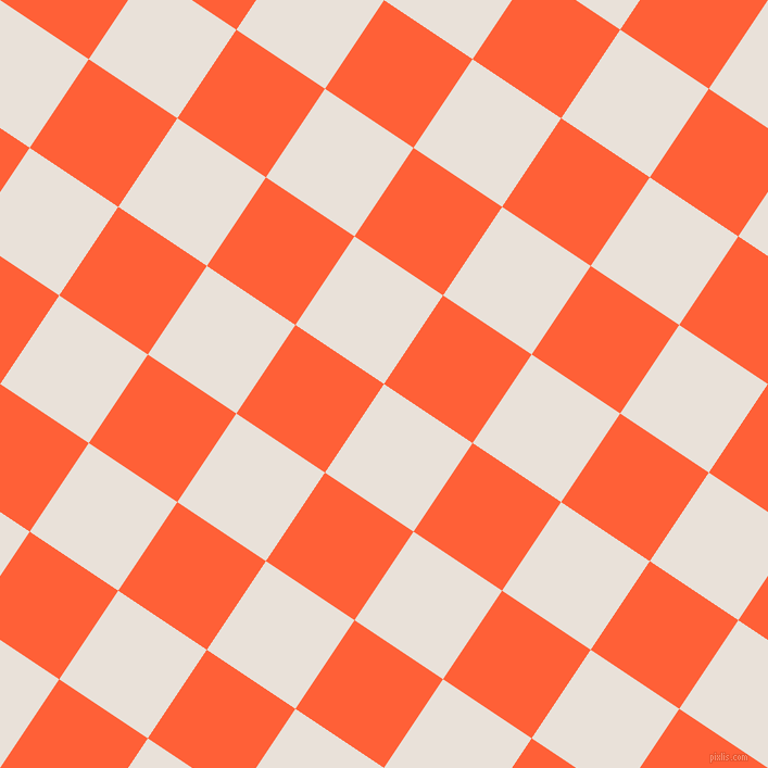 56/146 degree angle diagonal checkered chequered squares checker pattern checkers background, 98 pixel squares size, , Spring Wood and Outrageous Orange checkers chequered checkered squares seamless tileable