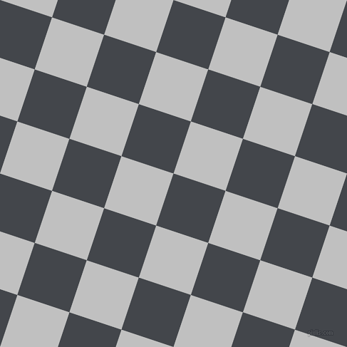 72/162 degree angle diagonal checkered chequered squares checker pattern checkers background, 77 pixel square size, , Steel Grey and Silver checkers chequered checkered squares seamless tileable