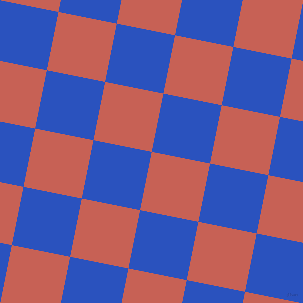 79/169 degree angle diagonal checkered chequered squares checker pattern checkers background, 196 pixel square size, , Sunglo and Cerulean Blue checkers chequered checkered squares seamless tileable