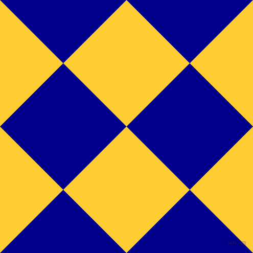 45/135 degree angle diagonal checkered chequered squares checker pattern checkers background, 175 pixel squares size, Sunglow and Dark Blue checkers chequered checkered squares seamless tileable