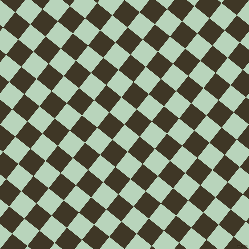 51/141 degree angle diagonal checkered chequered squares checker pattern checkers background, 64 pixel square size, , Surf and Birch checkers chequered checkered squares seamless tileable