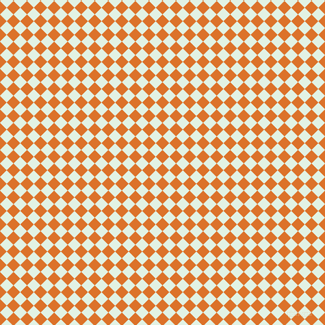 45/135 degree angle diagonal checkered chequered squares checker pattern checkers background, 14 pixel square size, , Tahiti Gold and Frosted Mint checkers chequered checkered squares seamless tileable