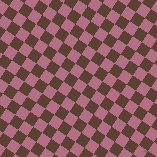 56/146 degree angle diagonal checkered chequered squares checker pattern checkers background, 45 pixel square size, , Tapestry and Very Dark Brown checkers chequered checkered squares seamless tileable