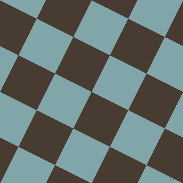 63/153 degree angle diagonal checkered chequered squares checker pattern checkers background, 142 pixel square size, , Taupe and Ziggurat checkers chequered checkered squares seamless tileable