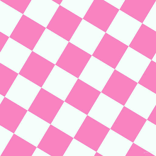 59/149 degree angle diagonal checkered chequered squares checker pattern checkers background, 88 pixel square size, , Tea Rose and Mint Cream checkers chequered checkered squares seamless tileable