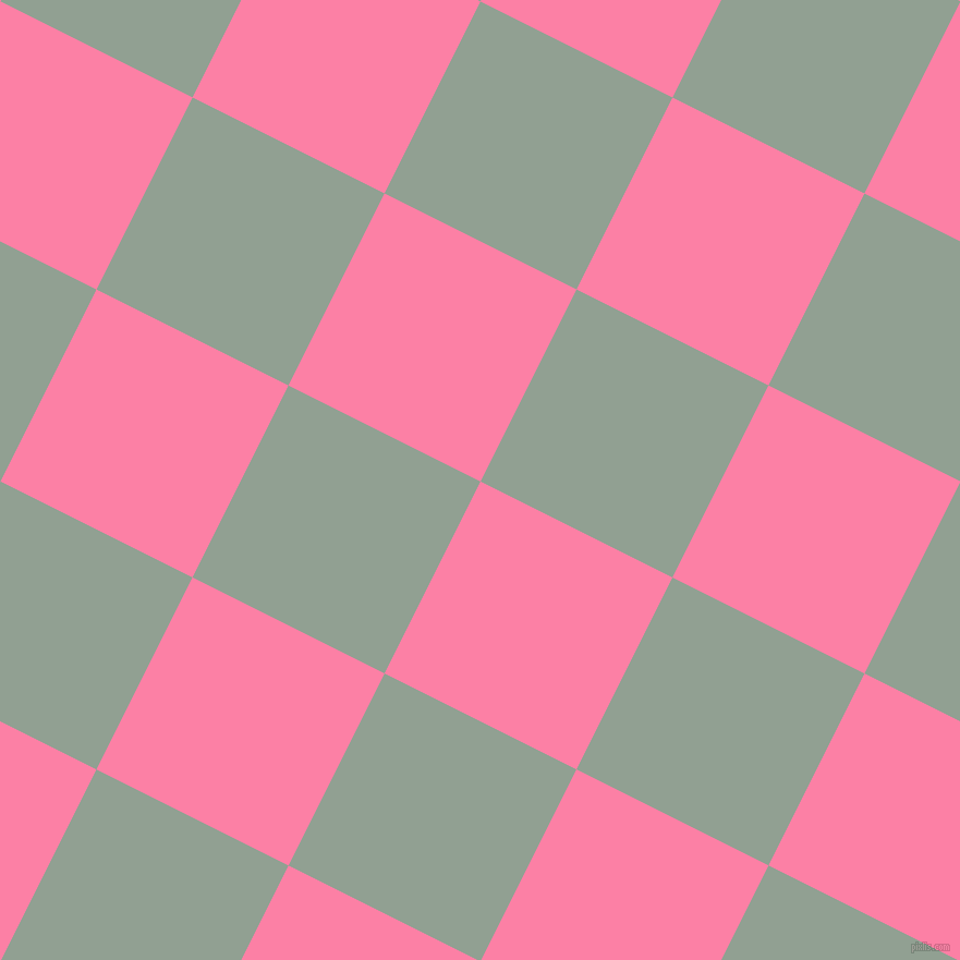 63/153 degree angle diagonal checkered chequered squares checker pattern checkers background, 197 pixel square size, , Tickle Me Pink and Pewter checkers chequered checkered squares seamless tileable