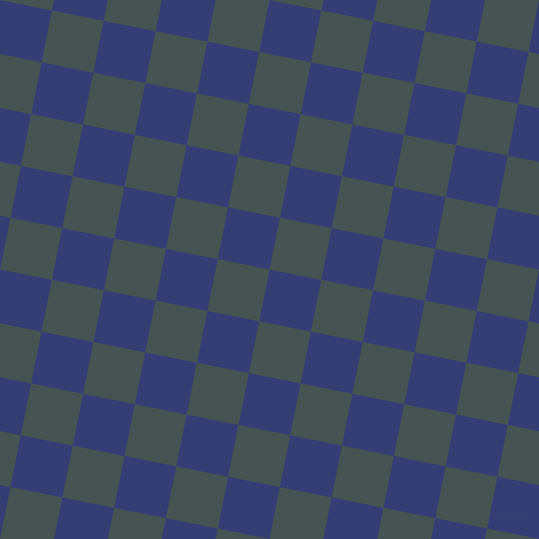 79/169 degree angle diagonal checkered chequered squares checker pattern checkers background, 59 pixel squares size, Torea Bay and Dark Slate checkers chequered checkered squares seamless tileable
