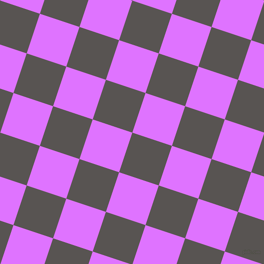 72/162 degree angle diagonal checkered chequered squares checker pattern checkers background, 84 pixel squares size, Tundora and Heliotrope checkers chequered checkered squares seamless tileable