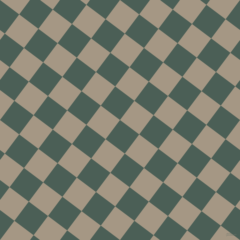 53/143 degree angle diagonal checkered chequered squares checker pattern checkers background, 82 pixel square size, , Viridian Green and Malta checkers chequered checkered squares seamless tileable