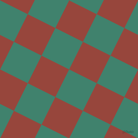 63/153 degree angle diagonal checkered chequered squares checker pattern checkers background, 100 pixel squares size, , Viridian and Mojo checkers chequered checkered squares seamless tileable
